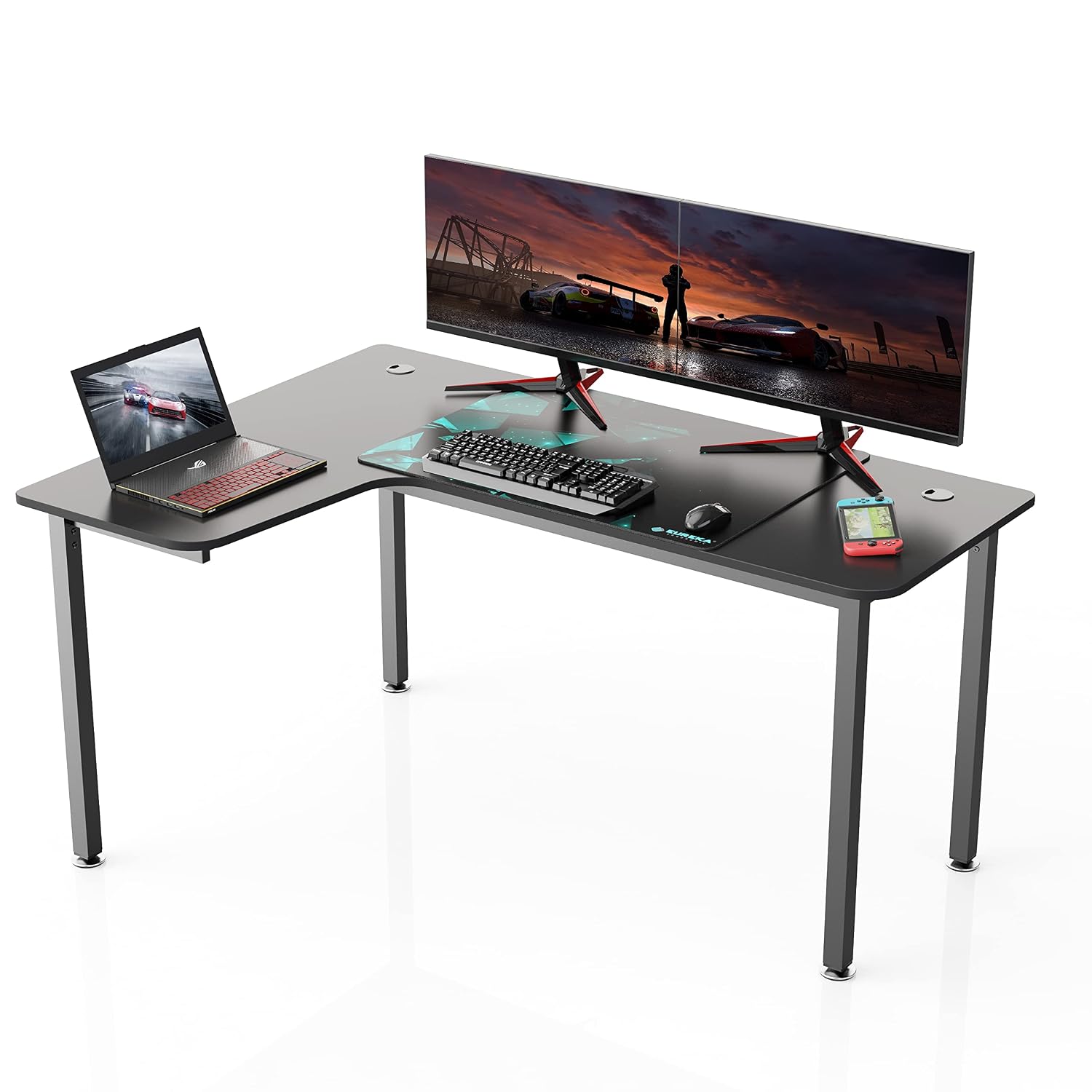 Home Office Work Table - Escritorio de esquina en forma de