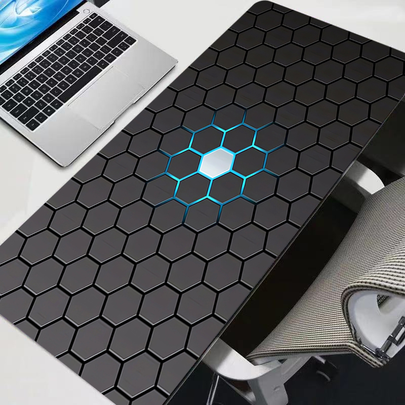 Home Office Layout - Alfombrillas de ratón de goma suave