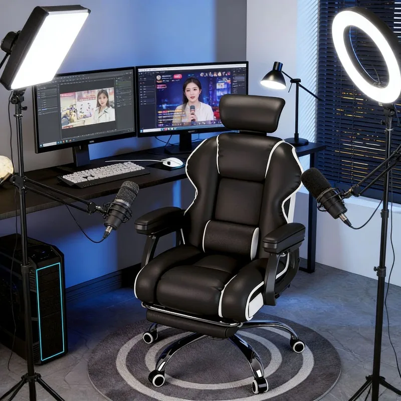 Ergonomic Office Chair - Silla ergonómica para videojuegos, cómoda para
