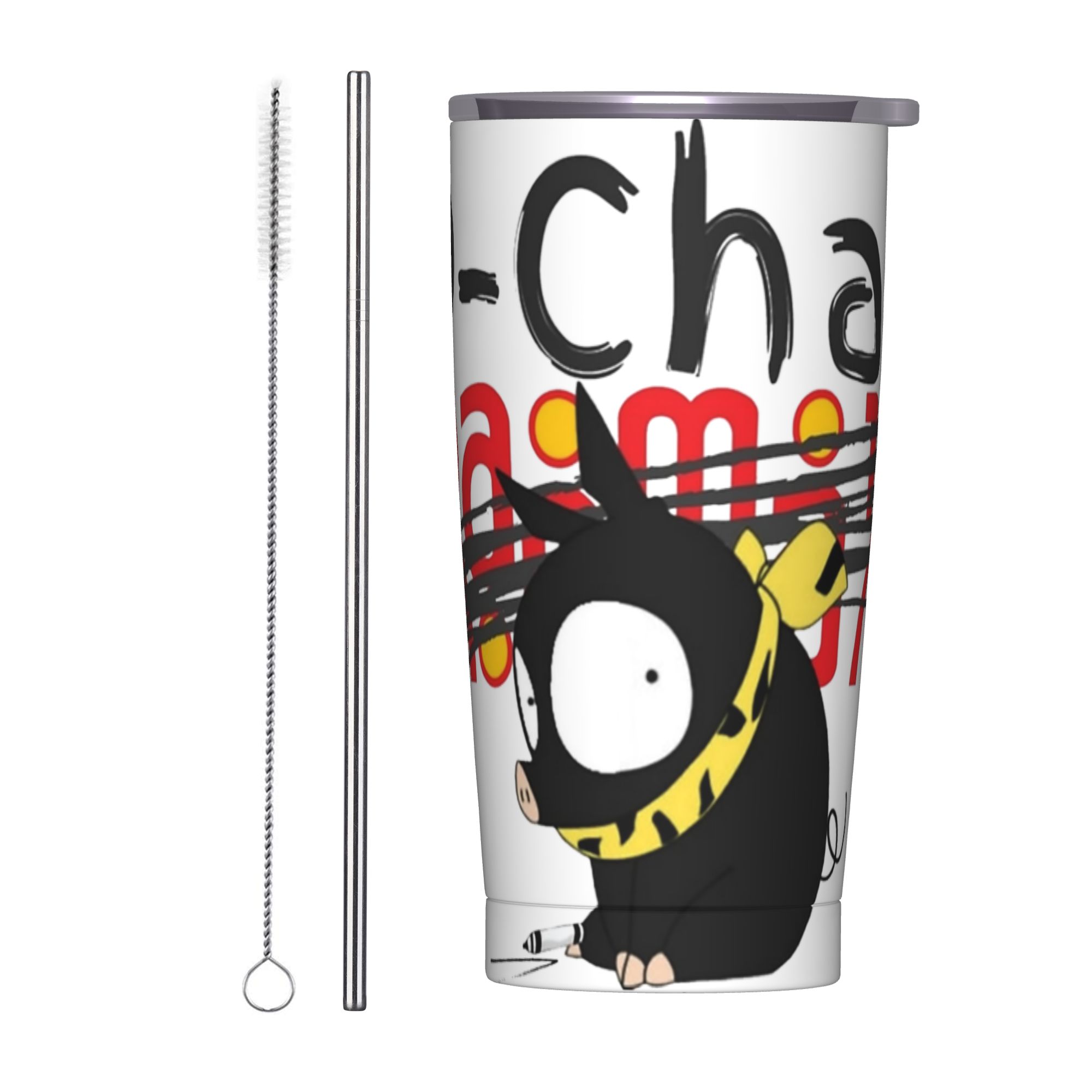 Home Office Logo - Vaso Térmico con Logotipo de P-Chan