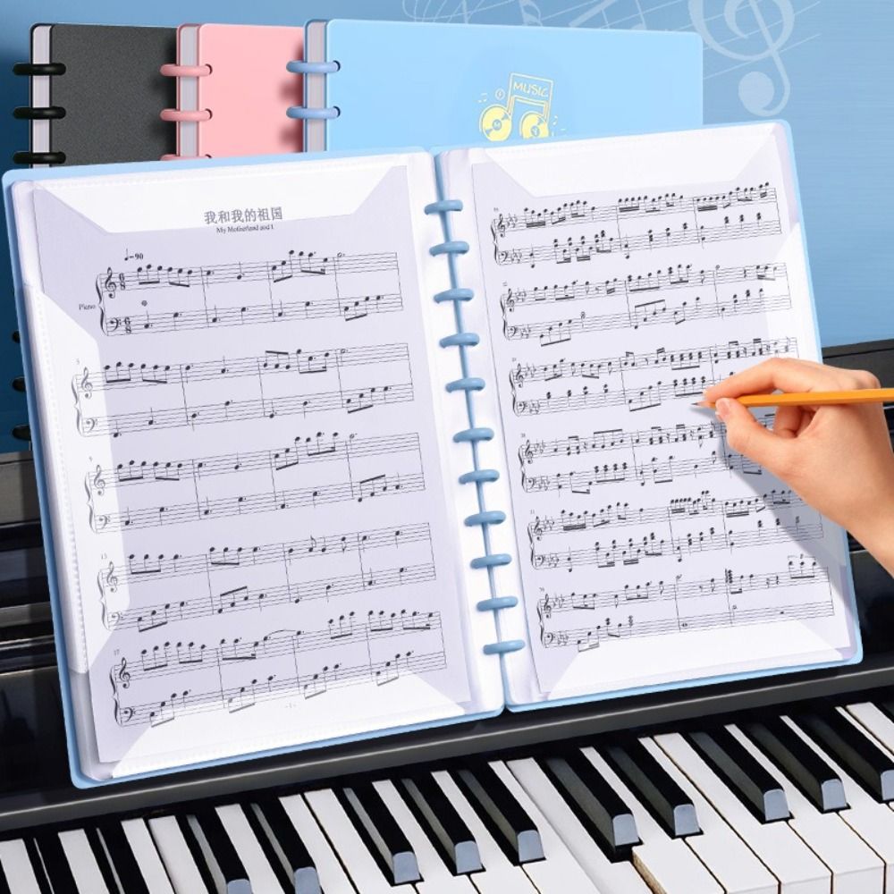 Document Scanner Portable - Carpeta de partituras musicales de plástico