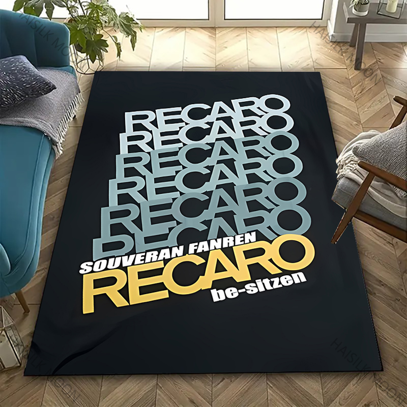 Home Office Logo - Alfombra estampada con diseño de logotipo