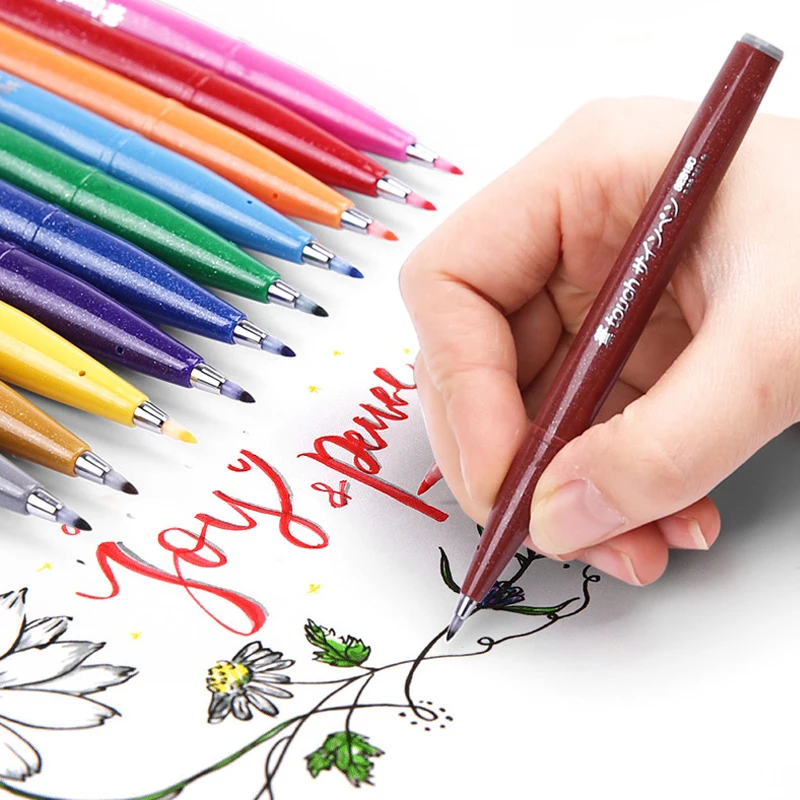 Set de 12 bolígrafos de punta  - Pentel Pen Sign Pen reseña y precio