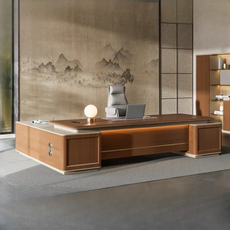 Escritorio de oficina esquiner - Home Office Work Table reseña y precio