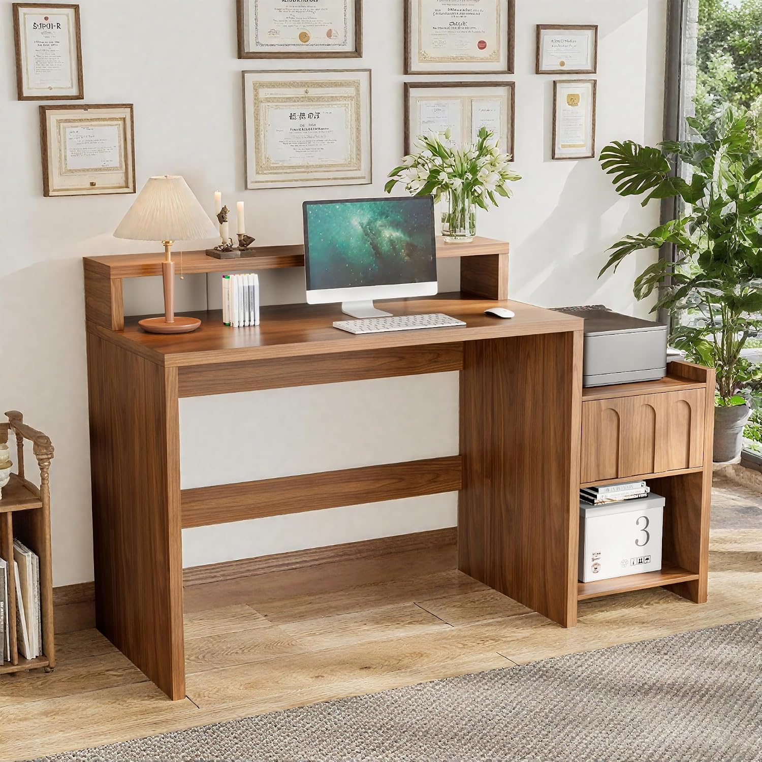 Escritorio Ejecutivo de 60 Pul - Home Office Work Table reseña y precio