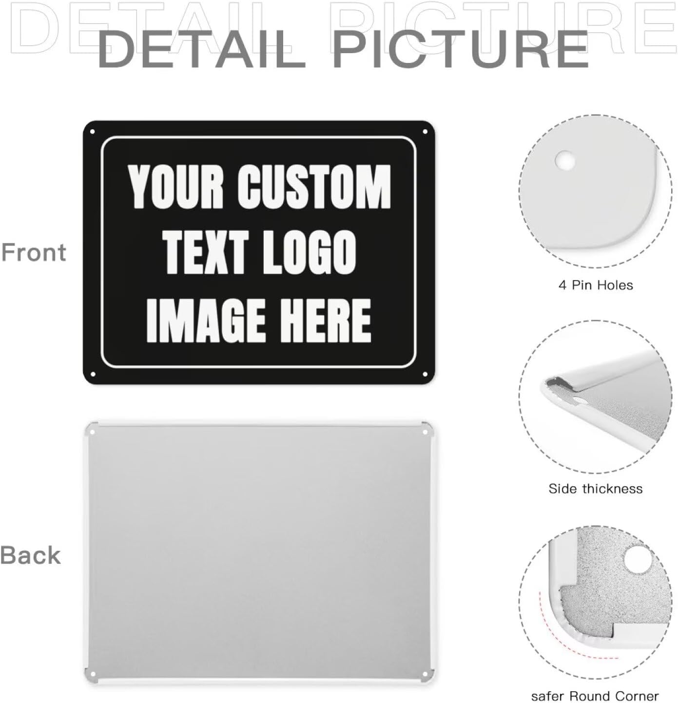 Letrero personalizado Letrero  - Home Office Logo reseña y precio