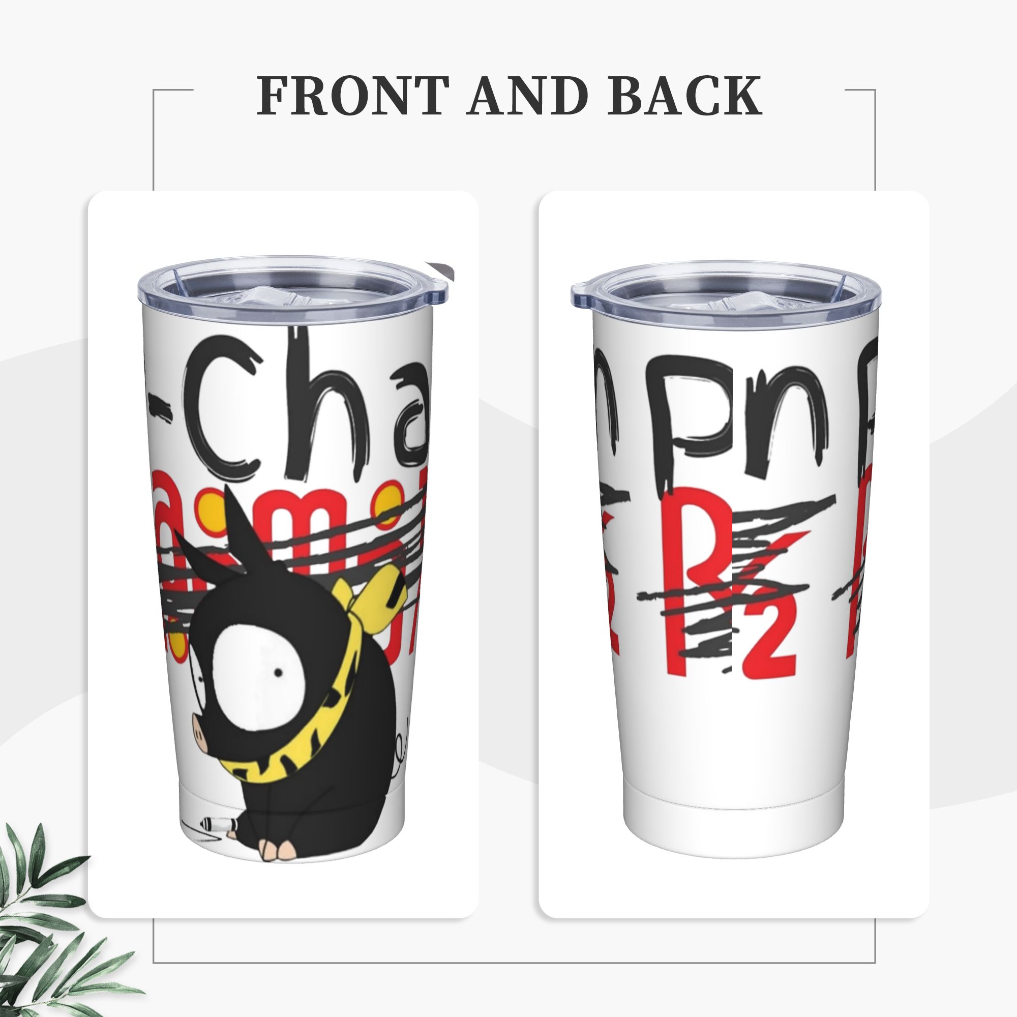 Vaso Térmico con Logotipo de P - Home Office Logo reseña y precio