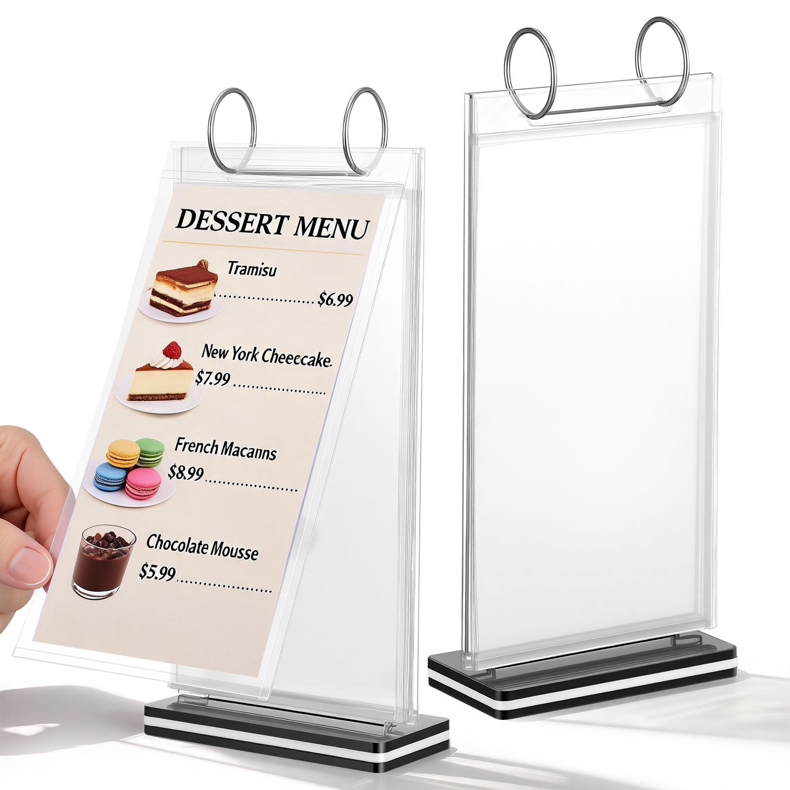 2 unidades de soporte para men - Document Holder Stand reseña y precio
