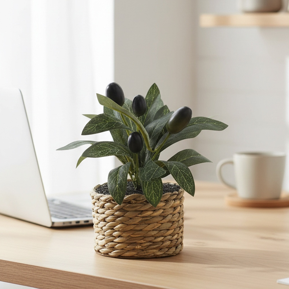 Plantas Artificiales, Olivo de - Home Office Layout reseña y precio