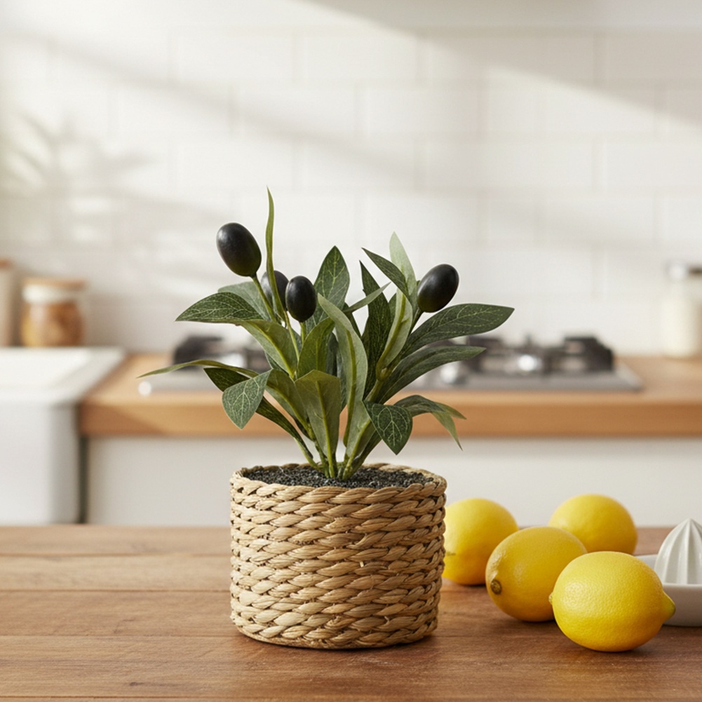 Plantas Artificiales, Olivo de - Home Office Layout reseña y precio