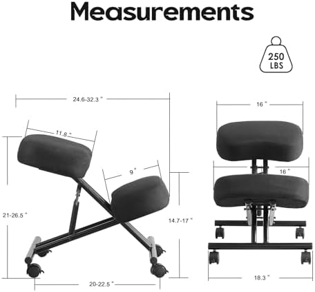 Silla ergonómica de lino para  - Ergonomic Office Chair reseña y precio